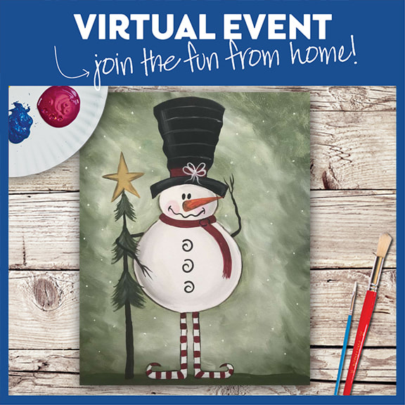 Folk Art Snowman